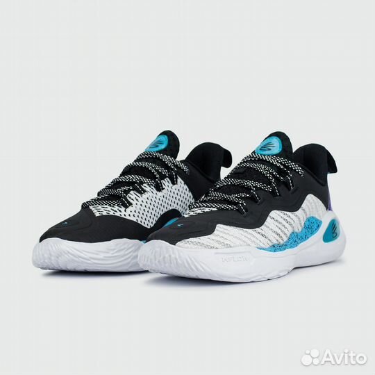 Кроссовки Under Armour Curry 11 Black White Blue