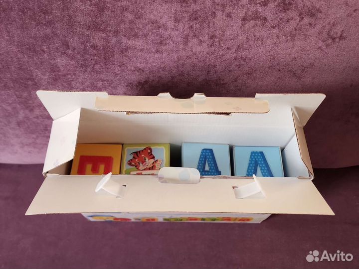 Кубики Азбука. Со звуковым наполнением