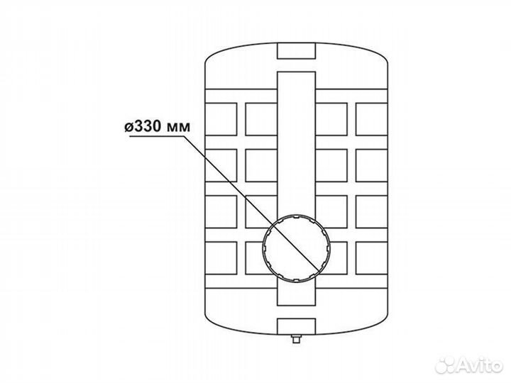 Емкость пластиковая новая / еаэс