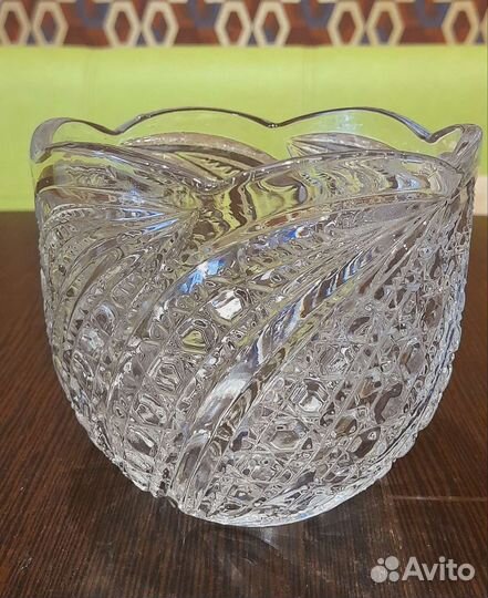 Салатник, конфетница хрусталь