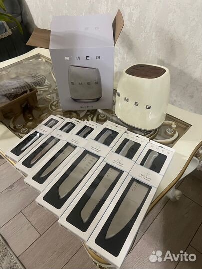 Кухонные ножи smeg