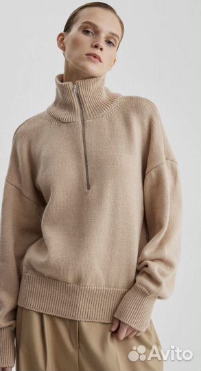 Свитер с замком aim clo