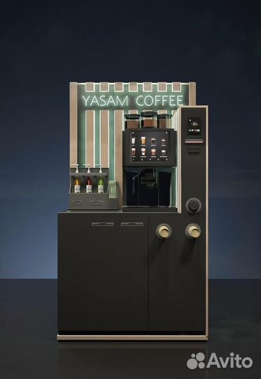 Кофейня самообслуживания, стойка кофе с собой