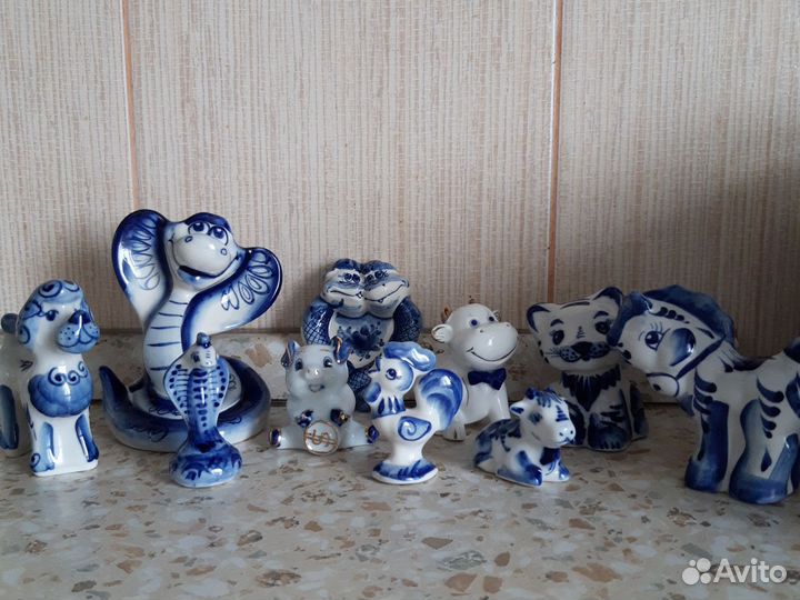 Гжель символы года