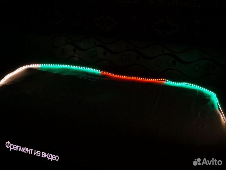 Цветомузыка + гирлянда, WiFi, светодиодная лента