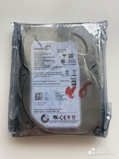 Жесткий диск wd blue 500gb x4