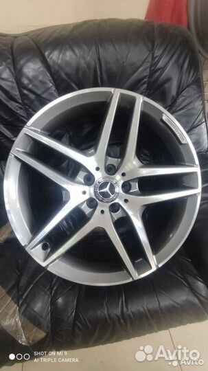 Диски 8,5J x R19. 5 x 112., ET 38. D 66,6 Mercedes