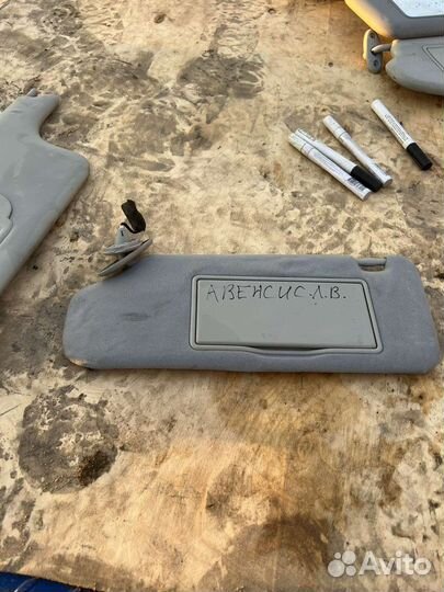 Солнцезащитный козырек Toyota Avensis T250