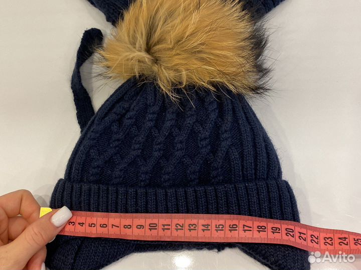 Детская шапка и шарф Зима