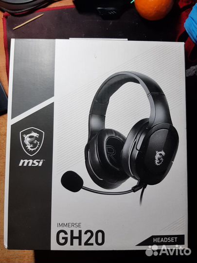 Игровые наушники msi