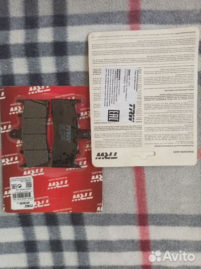 Тормозные колодкиTRW MCB659 SV