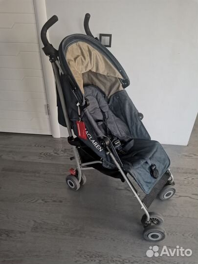 Коляска maclaren quest denim