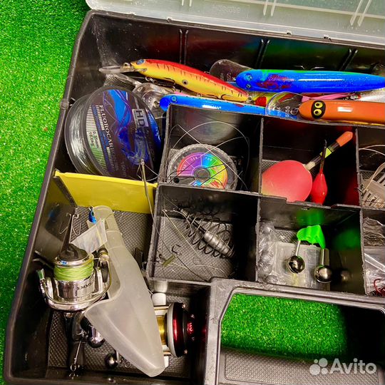 Наборы блесен и воблеров