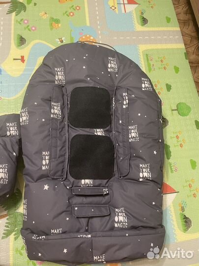 Кокон (конверт-трансформер) зимний в коляску