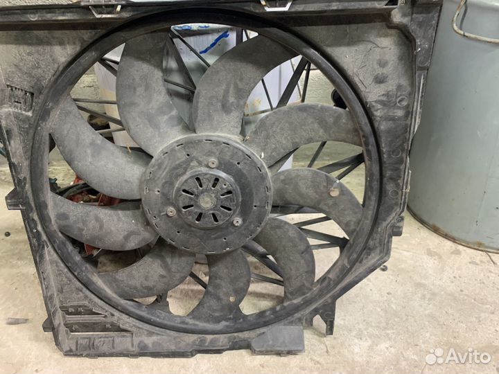 Bmw х3 е83 LCI вентилятор ож