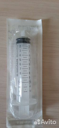 Шприц инъекционный одноразовый 10 ml