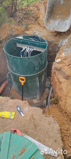 Септики колодцы, траншея