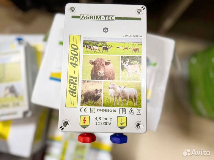 Электропастух Агри 4500 защита от диких животных
