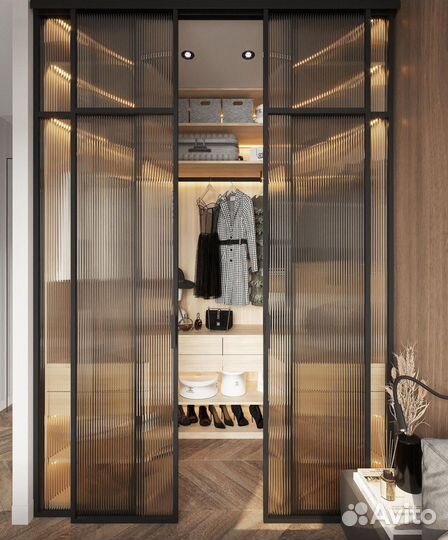 Красивая гардеробная