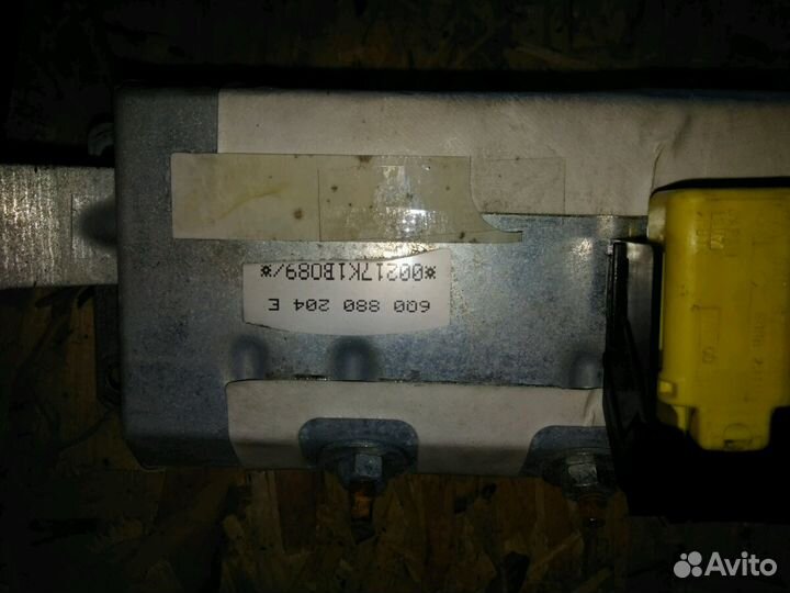 Подушка безопасности пассажира Skoda Fabia mk1