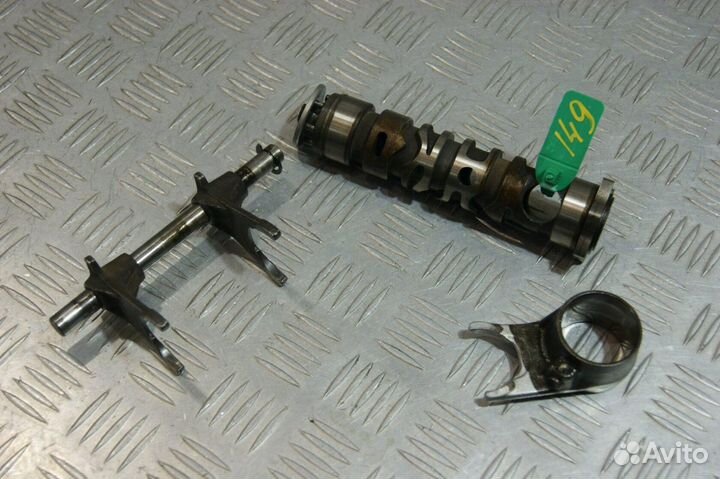 Вал копирный с вилками Kawasaki GPZ400