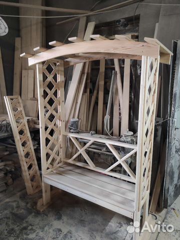 Садовая мебель из дерева