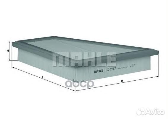 Фильтр воздушный LX2787 Mahle/Knecht