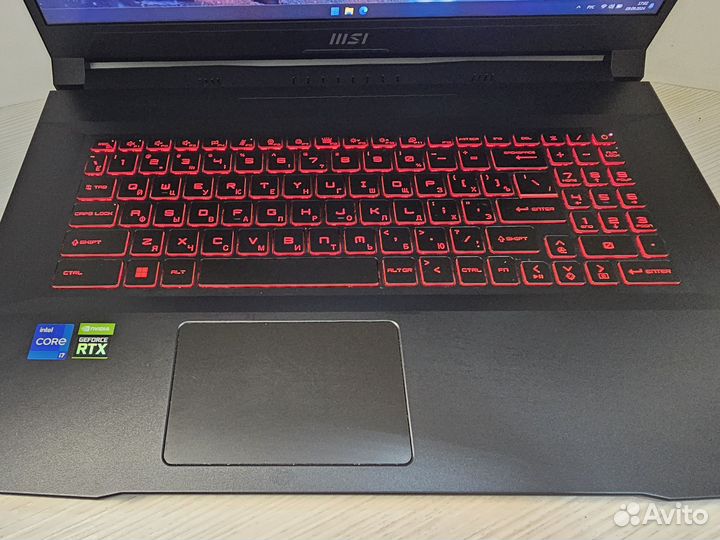 Игровой MSi Katana 17 (i5-12700H / RTX3050Ti )