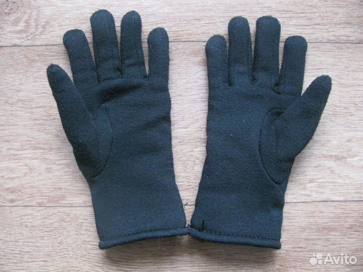 Перчатки на байке и меху, 7-10 лет