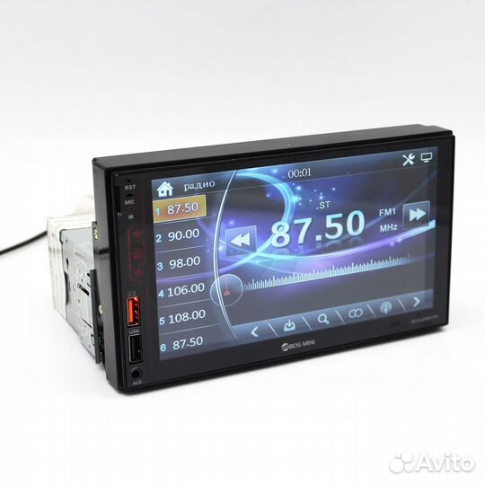Автомагнитола DVD BOS-mini BOS-D9901P5 (1Din/экран