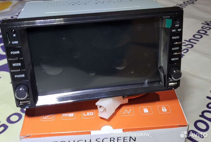 Магнитола 200-100 под фишки Toyota BT/USB/AUX/FM