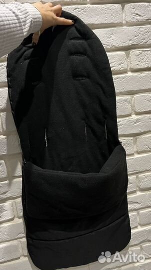 Флисовый вкладыш конверт в коляску