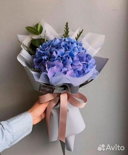 Букет из гортензий