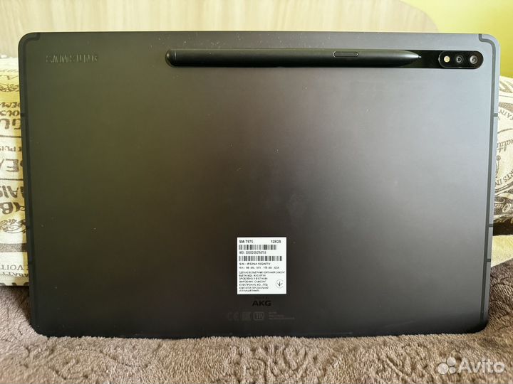 Планшет Samsung Galaxy Tab S7 plus черный/128 гб