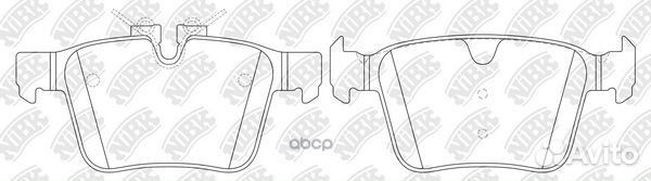 Колодки тормозные land rover discovery 14/evoque