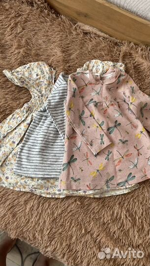 Вещи пакетом на девочку 80-110
