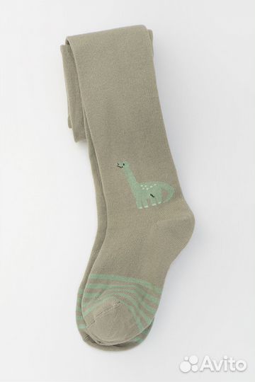 Колготки детские Crockid К 9281 шалфей (122-128)