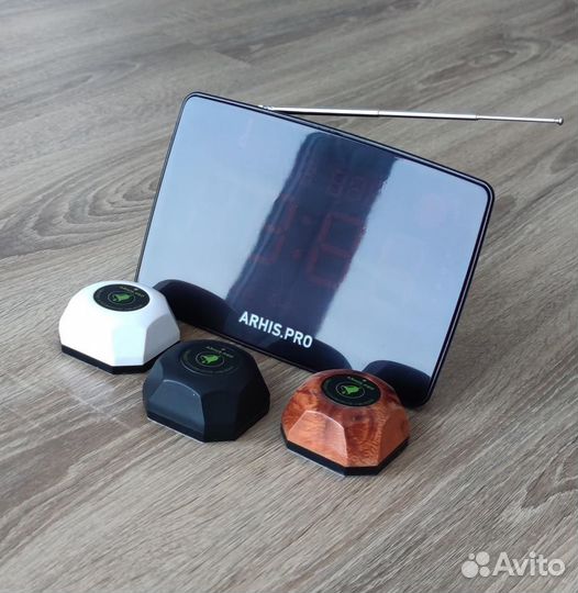 Кнопки вызова официанта Бургер и табло вызова