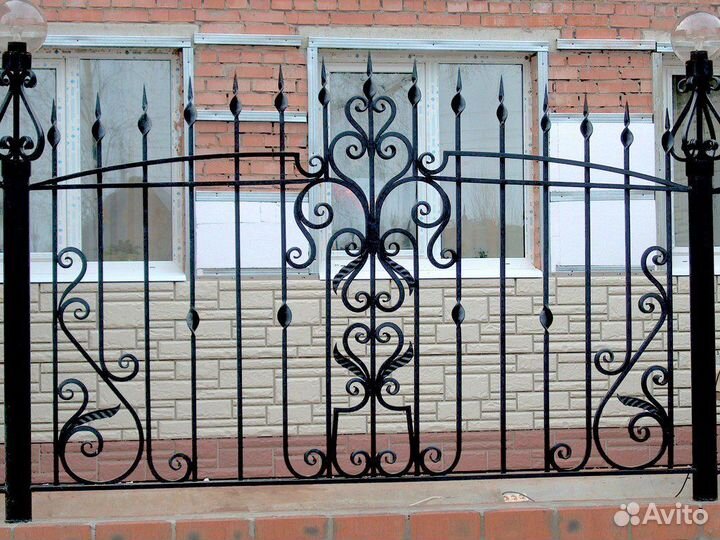 Забор металлический