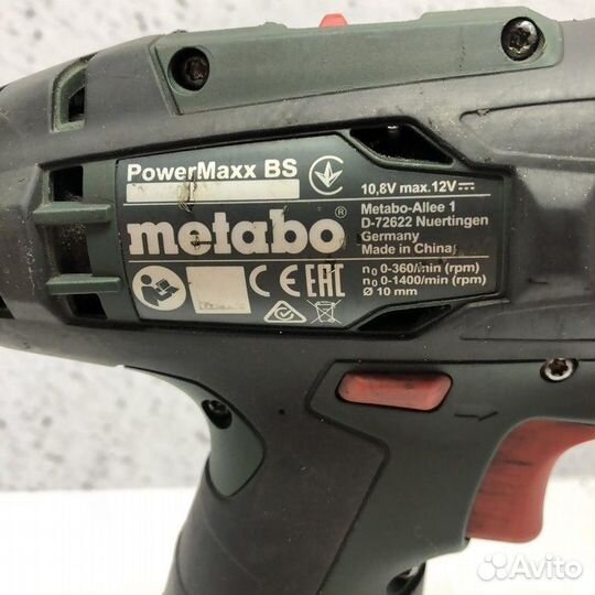 Дрель-шуруповерт Metabo PowerMaxx BS 12V