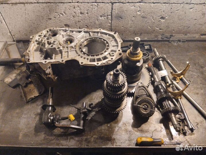 МКПП renault symbol 2 по запчастям