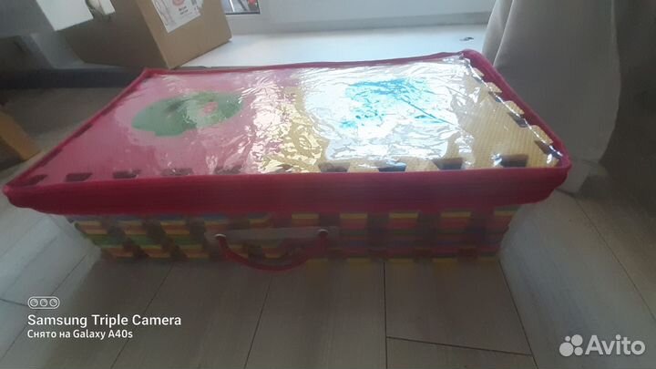 Мягкий коврик пазл