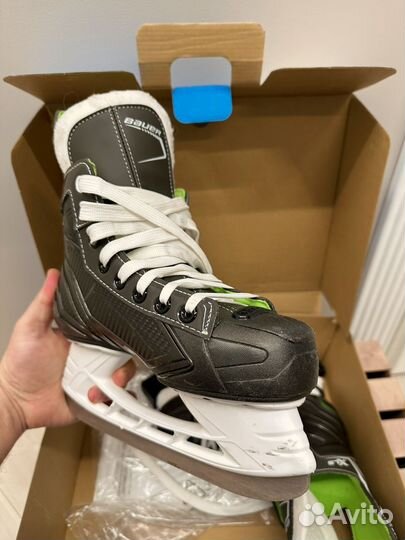 Коньки bauer s21 x-ls skate jr (рус 35)
