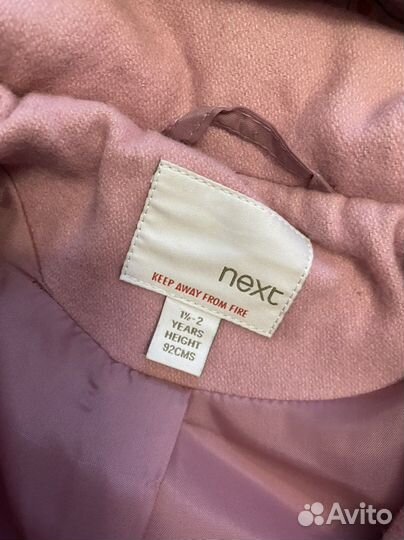 Пальто для девочки 92