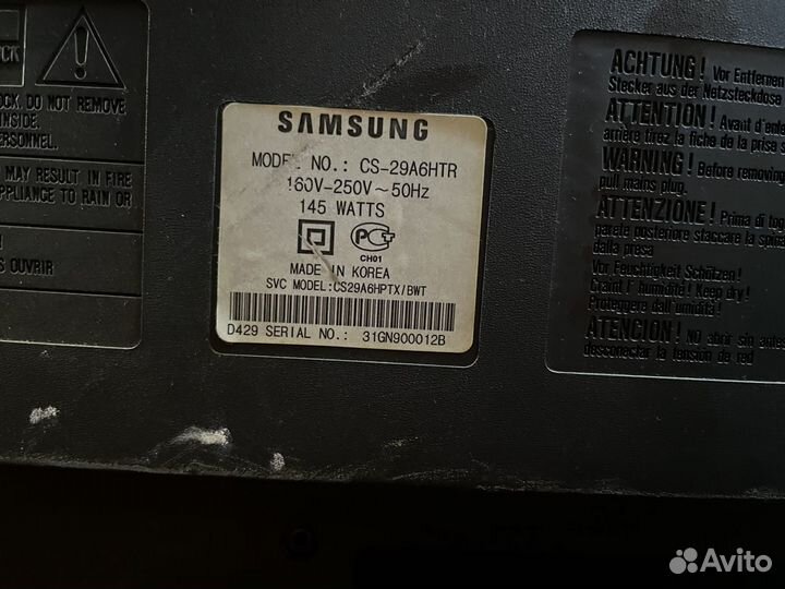 Телевизор Samsung Plano cs-29a6htr