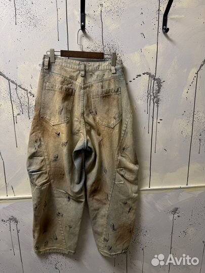 Джинсы People Style Beige-Black Heavy Оригинал