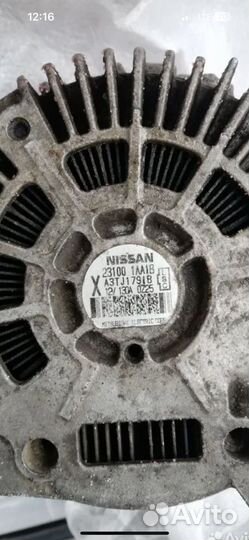 Генератор nissan teana j32