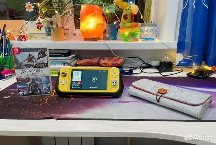 Nintendo switch lite с играми