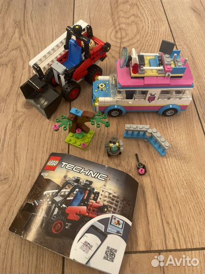 Lego technic и лего френдс