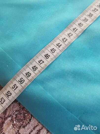 Однатонный платок Бирюза